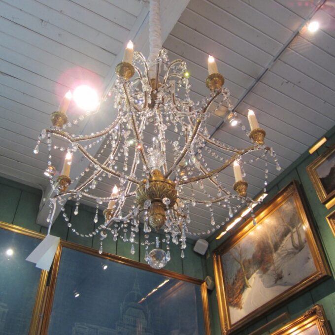 19th Century Italian Chandelier