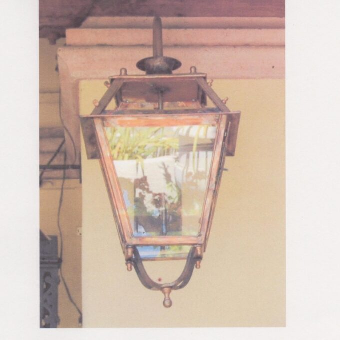 18th C. Lorraine Style Copper Lantern