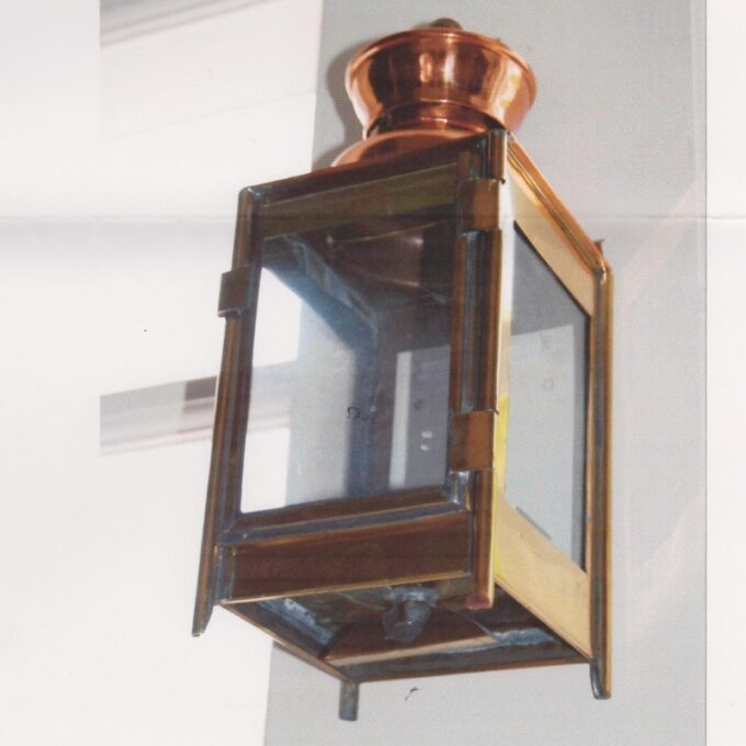 Pair Of Small 19th Century Brass Lanterns