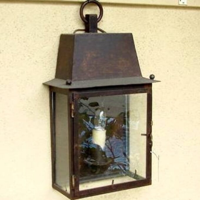Painted Applique Lanterns. Large Medium and Small - Image 5