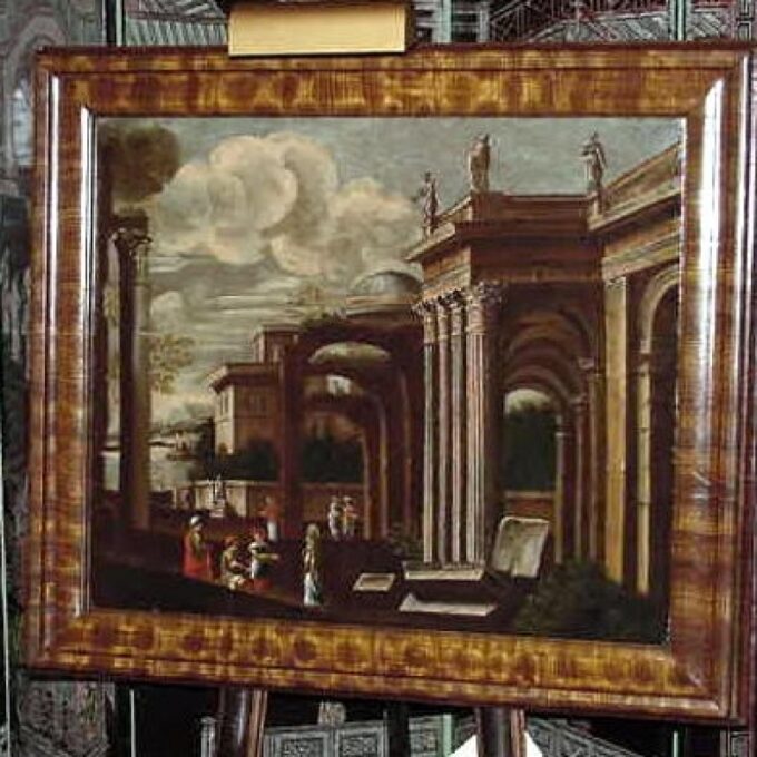 Continental School 18th C. Capriccio