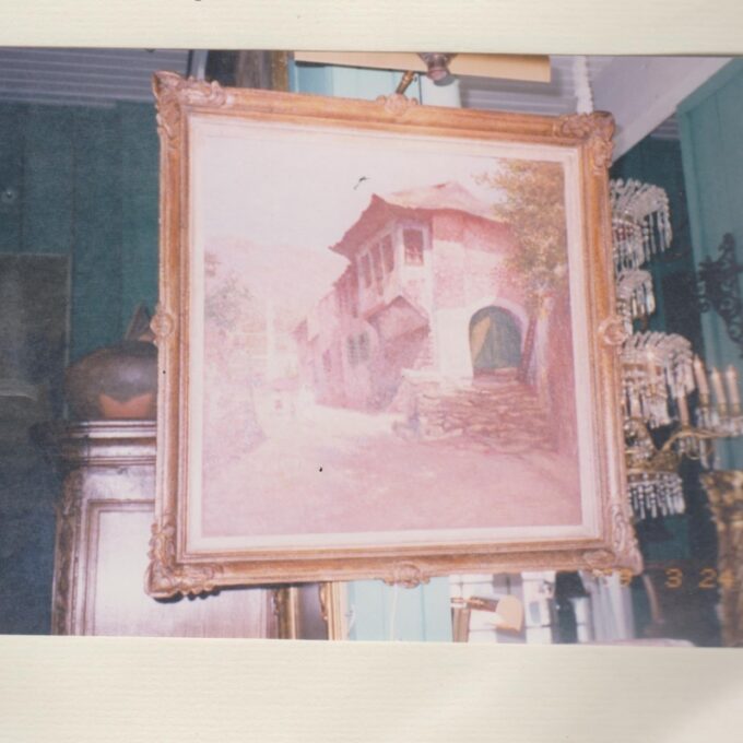 A street Scene Painted by William Anderson - Image 2