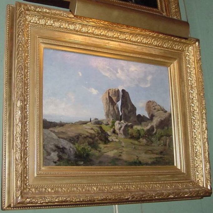 Twin Rocks 1873 French School