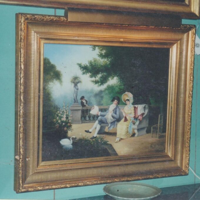 19th Century Romantic Painting - Image 2