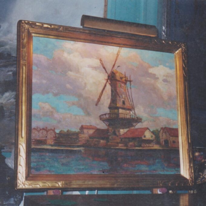 Dutch Village With Windmill - Image 2