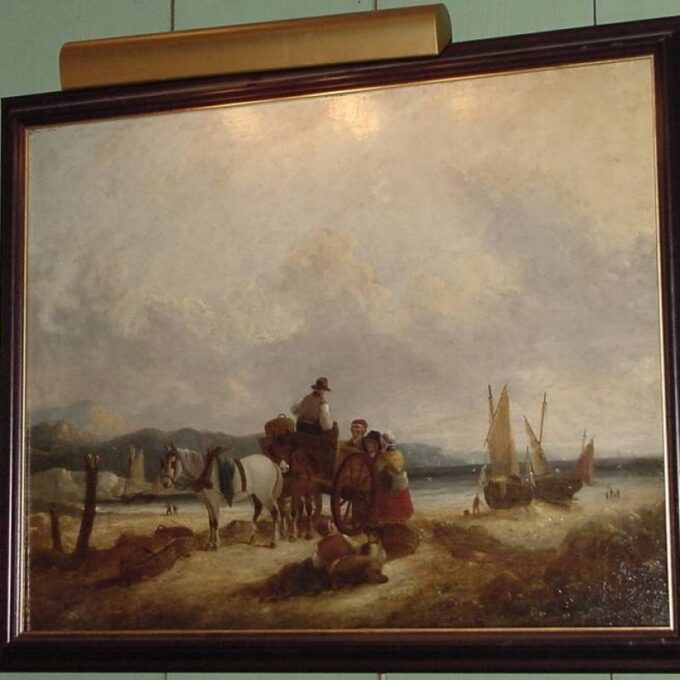 The Peddler's New Wares By William Le Vieux Shayer