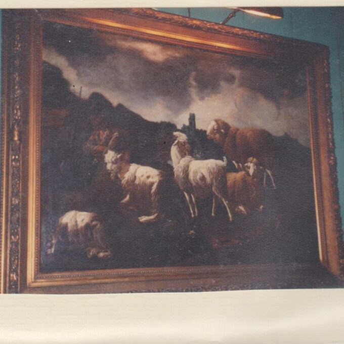 Herdsman Tending His Flock Circle Of Philip Peter Roos - Image 2