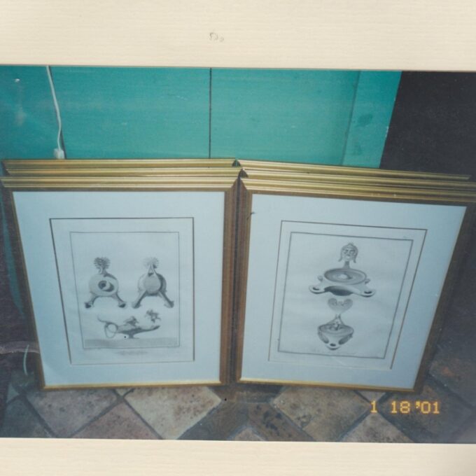 Set Of Six 18th Century Decorative Architectural Engravings - Image 3