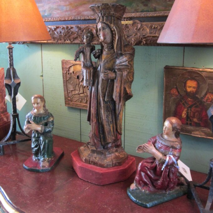 Pair Of 18th Century Bolivian Angels - Image 3