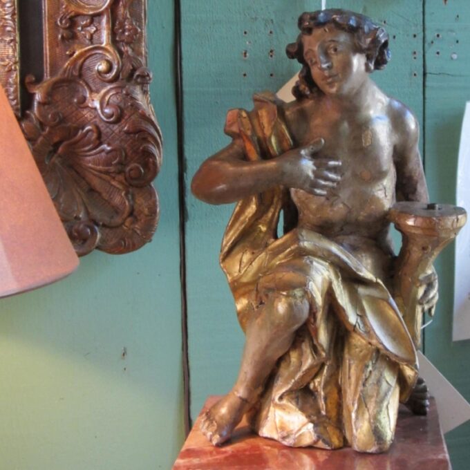 Pair Of Austrian late 17th Century Angels - Image 4