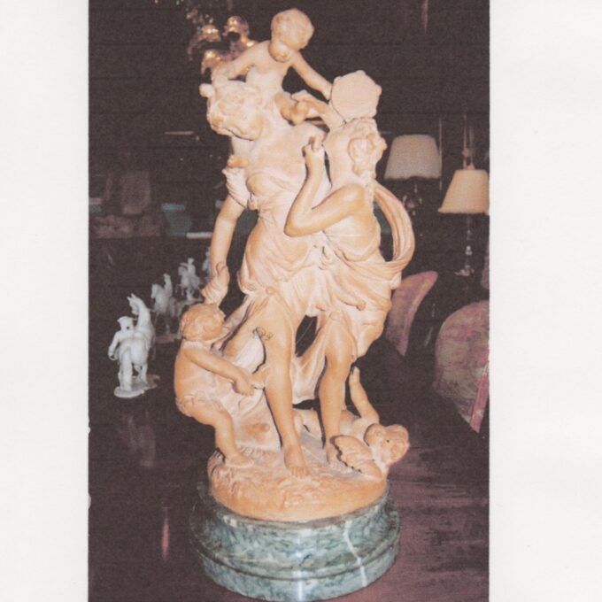 Terra Cotta Signed Claudion Early 19th Century - Image 2