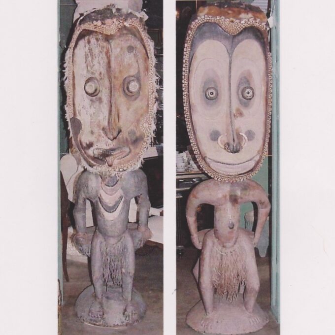 Very Rare Pair Of 20th Century Orator’s Stools