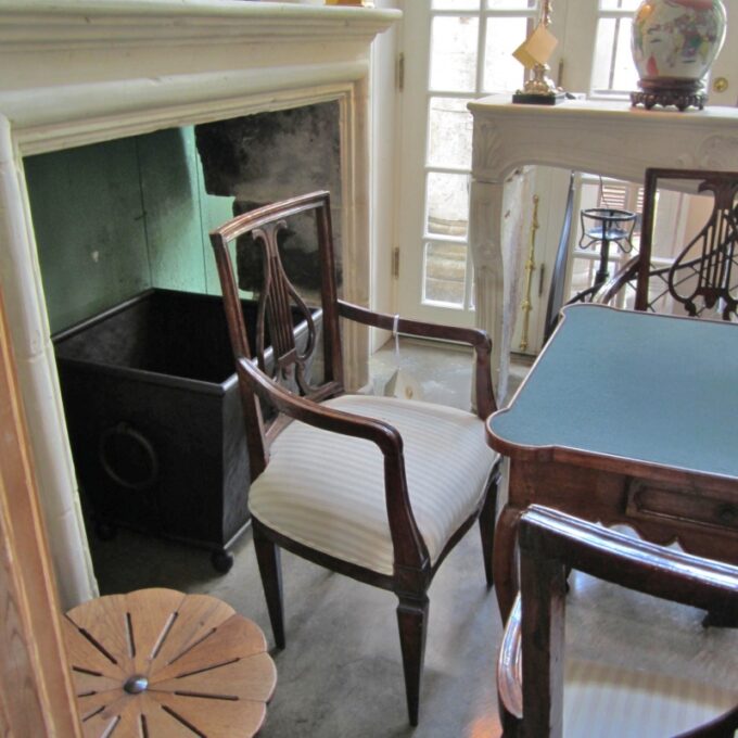 Set Of Four 18th Century Directoire Armchairs - Image 2
