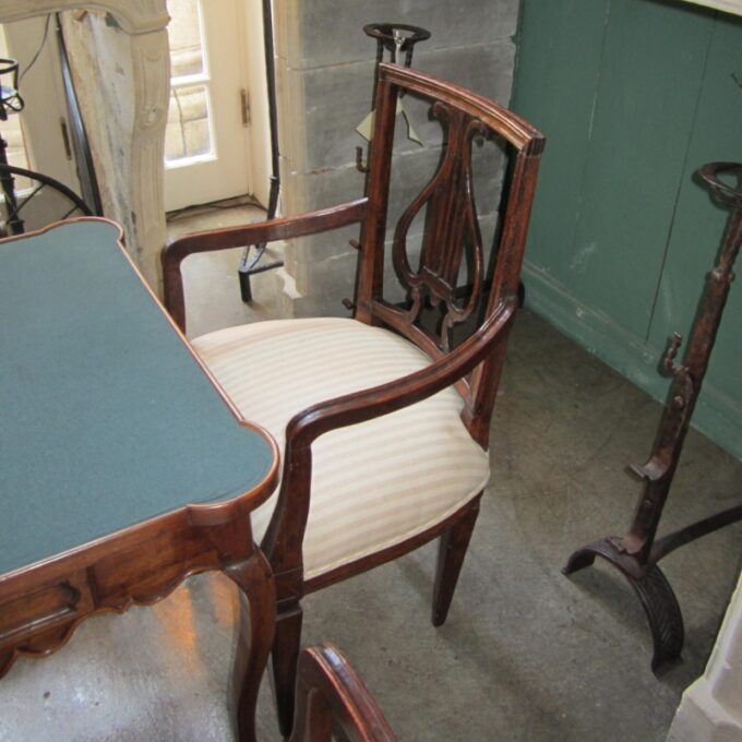 Set Of Four 18th Century Directoire Armchairs - Image 3