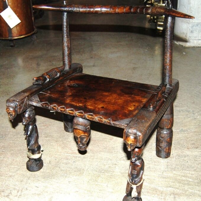Very Rare Senufo Seat From The Ivory Coast