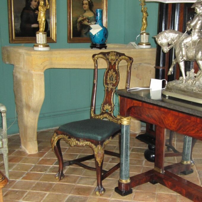 Pair of 18th Century Portuguese Colonial Side Chairs