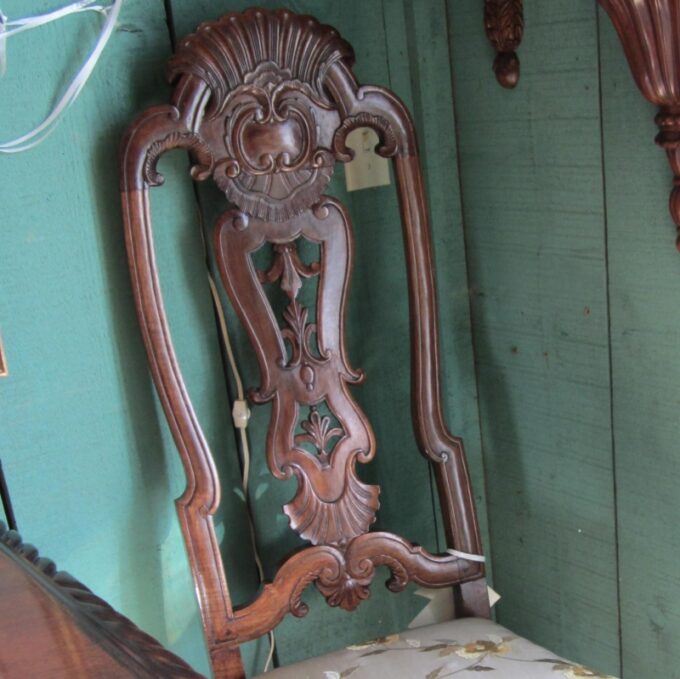 Very Good Pair Of 18th Century Portuguese Side Chairs - Image 2