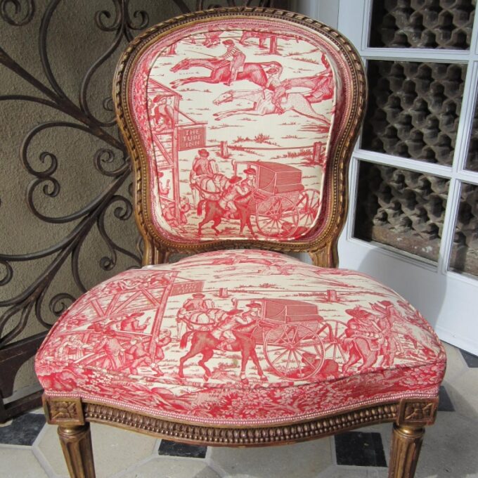 Good Set Of Eight Louis XVI Gilded Dining Room Chairs - Image 2