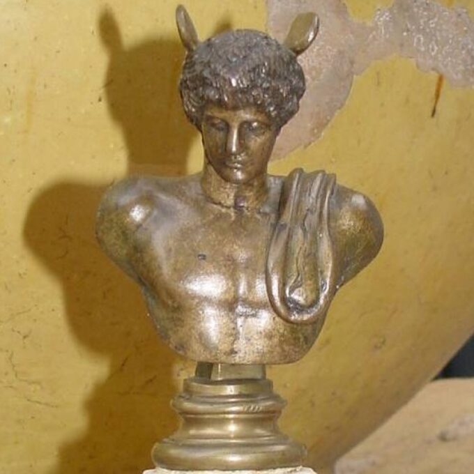 A Small French Bronze Of Mercury - Image 2