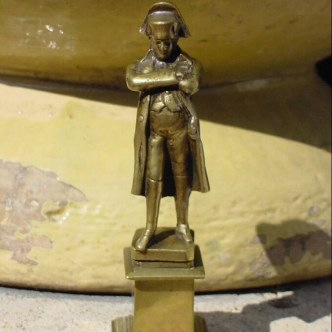 A Small Bronze Of Napoleon Bonaparte