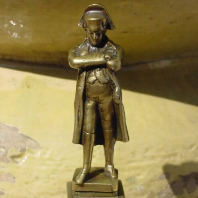 A Small Bronze Of Napoleon Bonaparte - Image 2