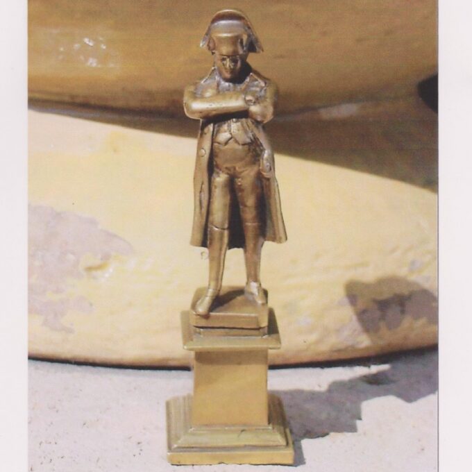 A Small Bronze Of Napoleon Bonaparte - Image 3