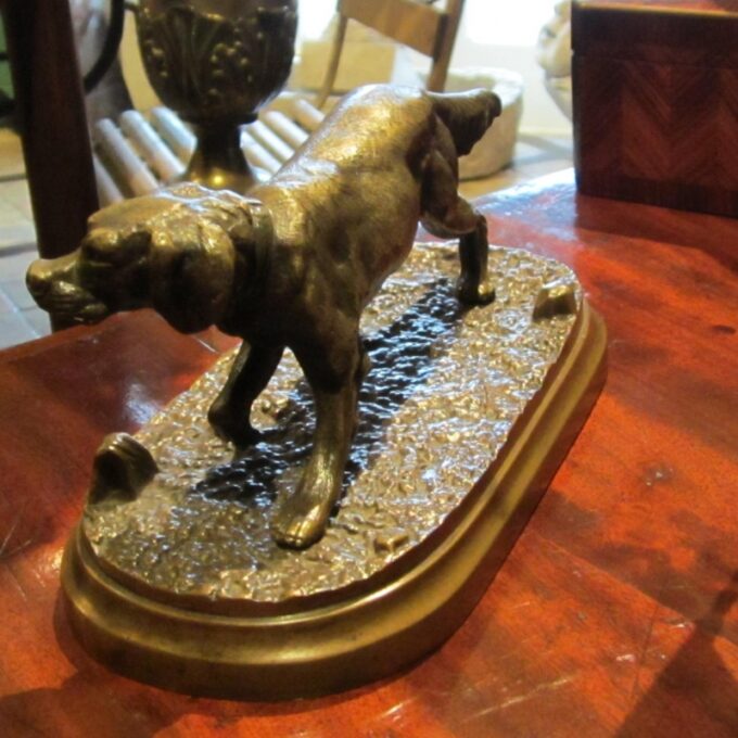 A French Bronze Casting Of A Dog - Image 2