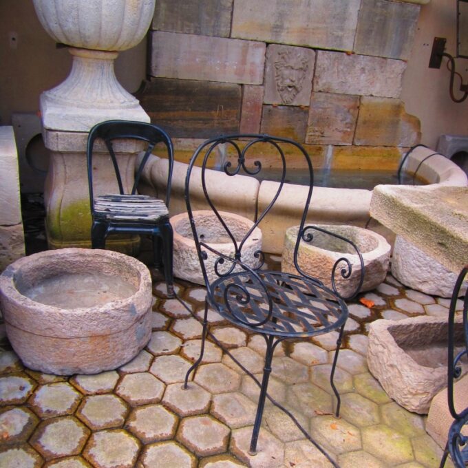 Napoleon III Style Iron Garden Fauteuils