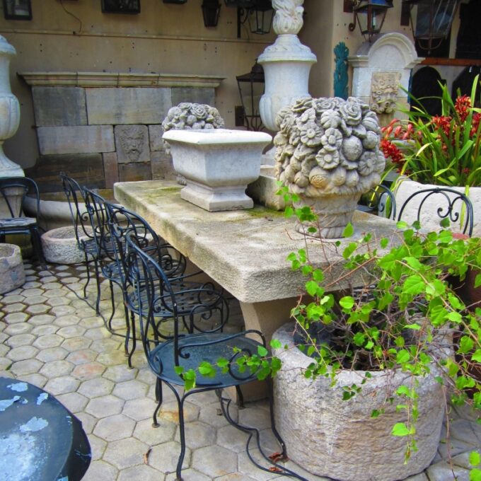 Napoleon III Style Iron Garden Fauteuils - Image 2
