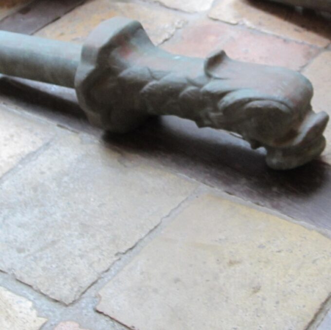 Bronze Dolphin Spout