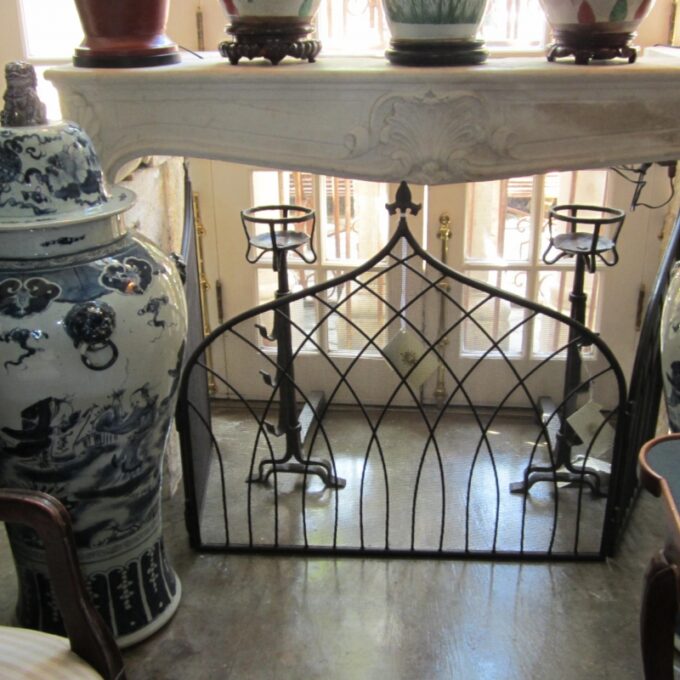 Neo Gothic Style Charles X Firescreen - Image 2