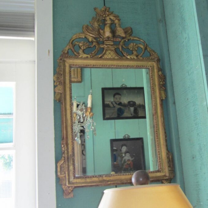 18th Century French Bois Doré Mirror - Image 2