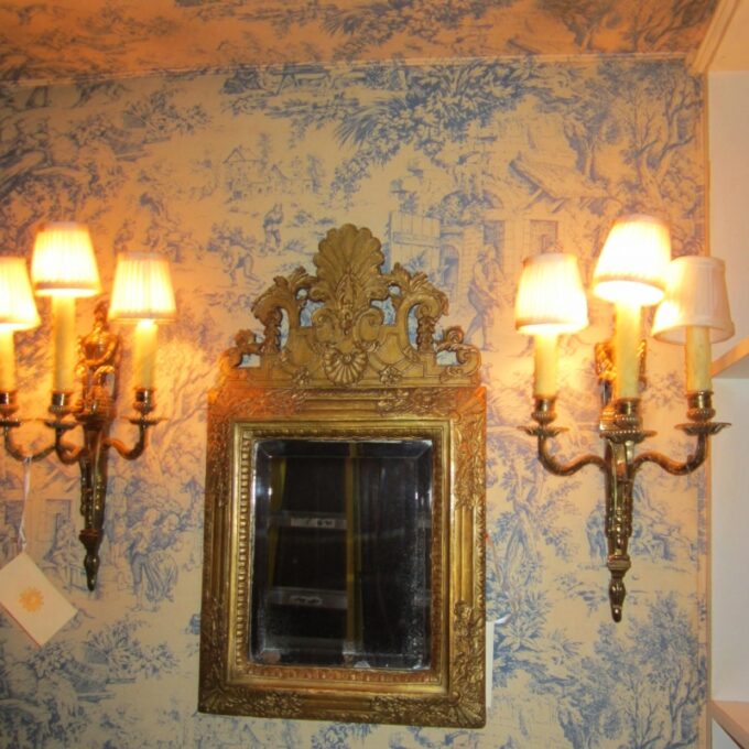 19th Century Small Italian Mirror