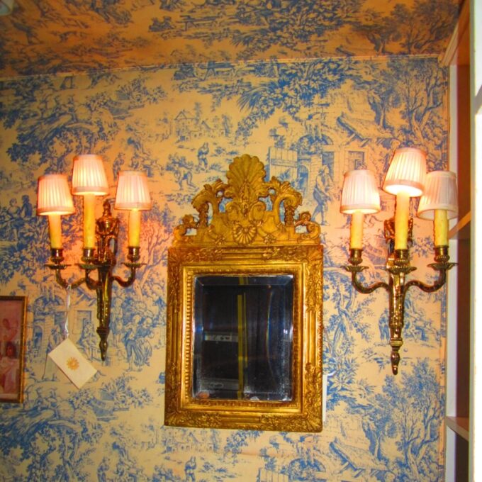 19th Century Small Italian Mirror - Image 2