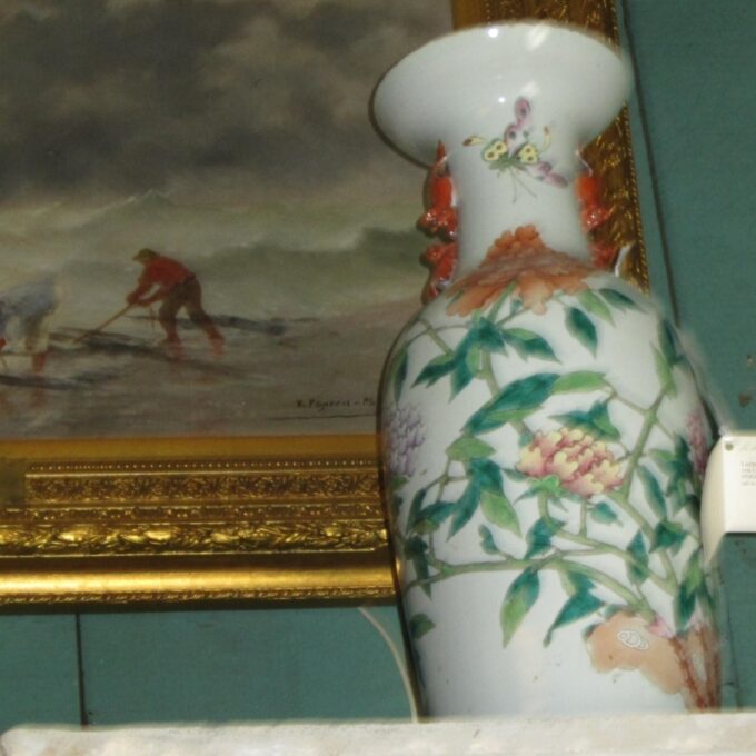 Large Pair Of Oriental Vases 19th Century - Image 5