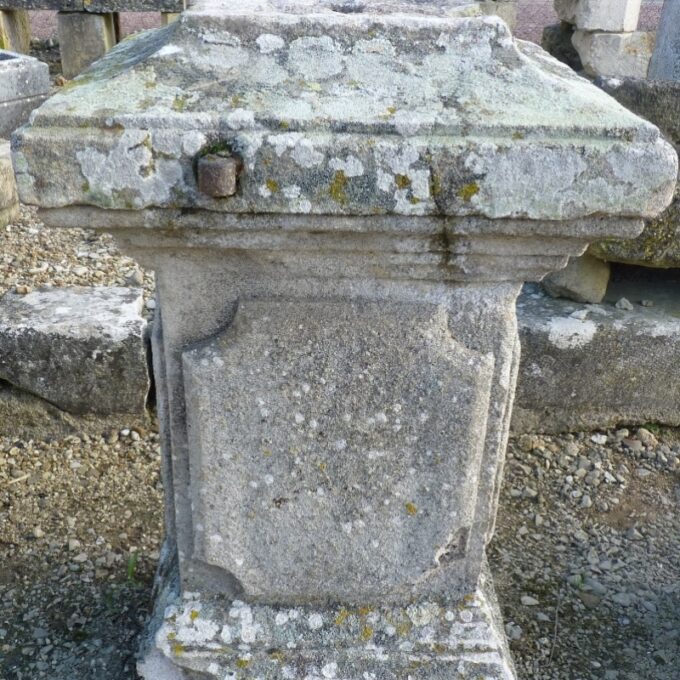 Beautiful Pair Of 17th Century Stone Pedestals