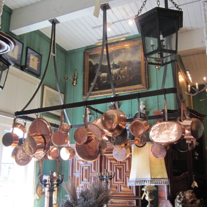 A Rare 18th and 19th Century Chateau Kitchen Battery