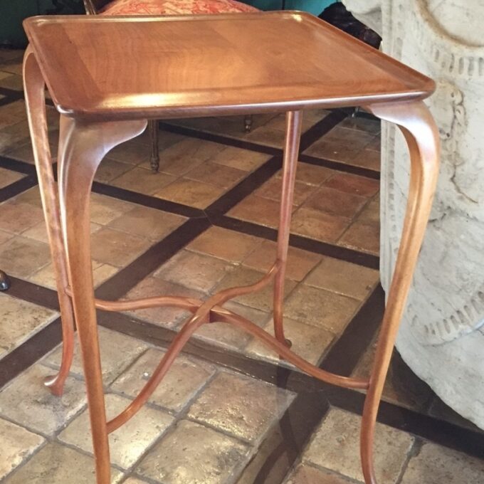 Art Nouveau Walnut Table - Image 2