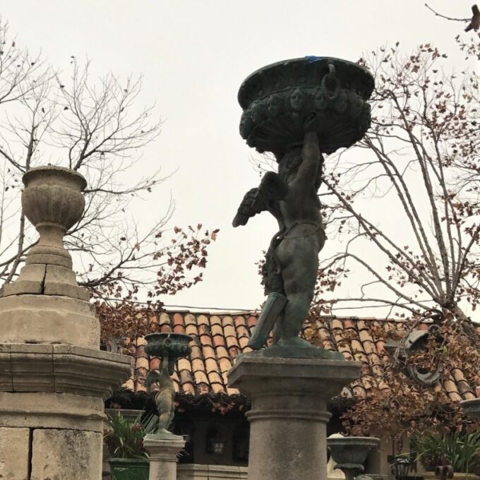Pair Of 19th Century Bronze Putties Jardinières - Image 2