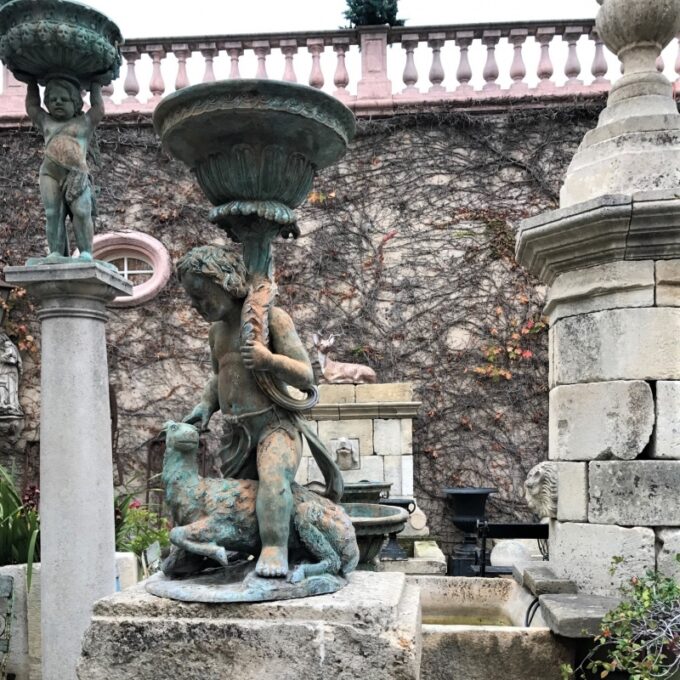 Two ,19th Century Figures of Putties Bronze Jardinières - Image 4