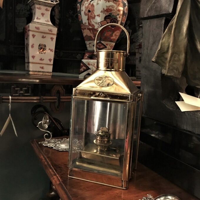 Old Brass Lantern - Image 2