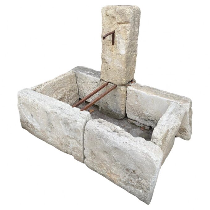 19th Century Simple Rustic Fountain