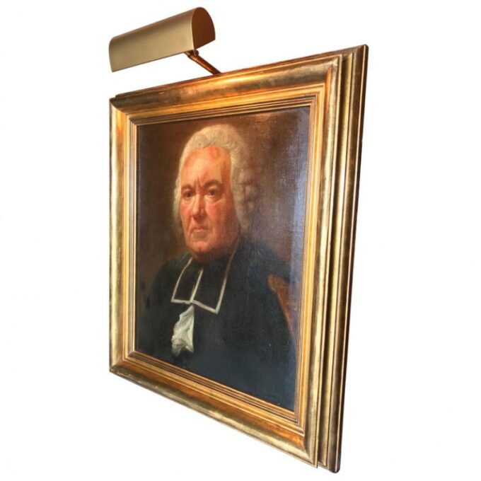 18th C. Portrait of a Lawyer Circle of Jacques Aved French School oil on canvas