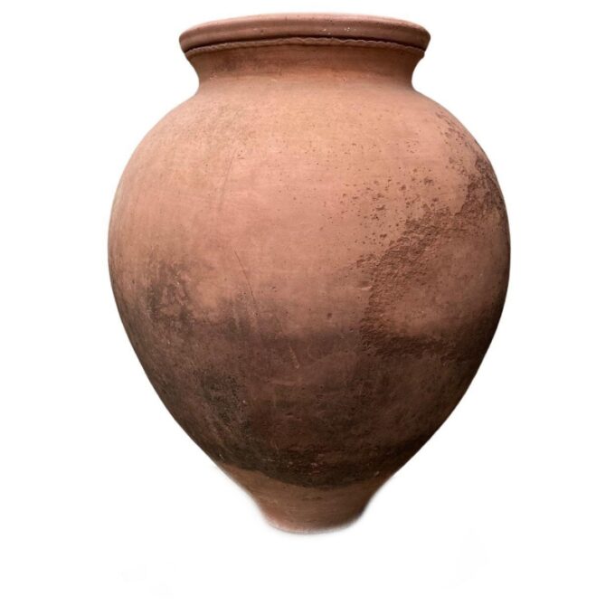 Late 19th C. Early 20th  terracotta jar