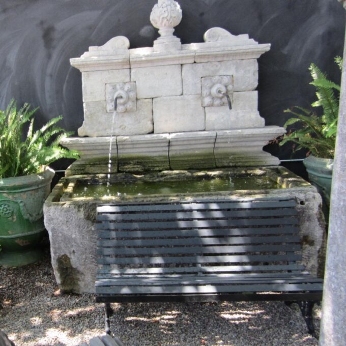 Late 19th Century French Park Bench - Image 2