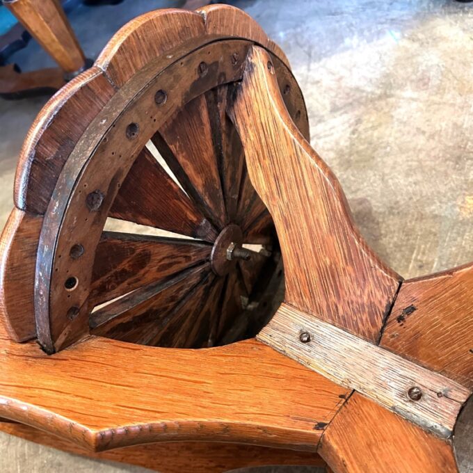 19th Century Garden Patio kitchen Chairs side hallway seats Los Angeles Antiques - Image 4
