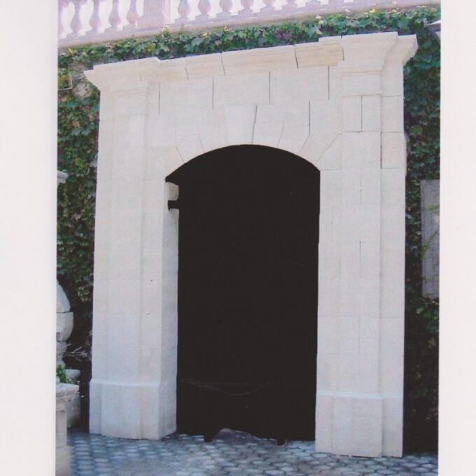 Large Louis XIV Style Stone Portal - Image 2