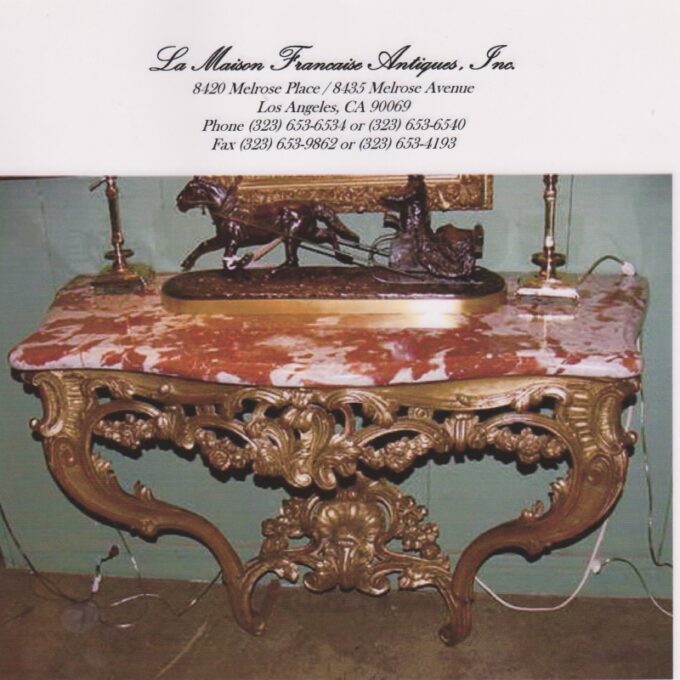 18th Century Regence Console