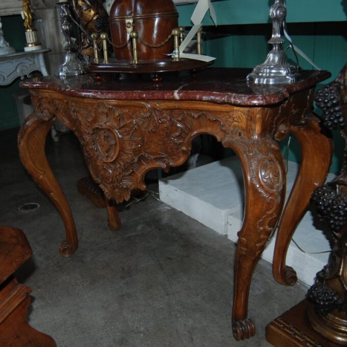 German Walnut Console