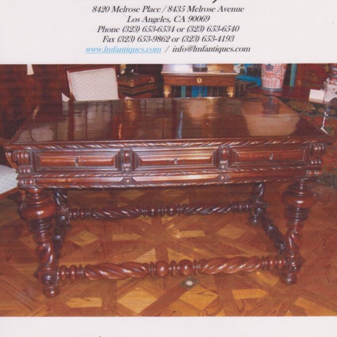 Rare 17th Century Portuguese Table